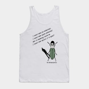 Franz Kafka Book Quote Tank Top